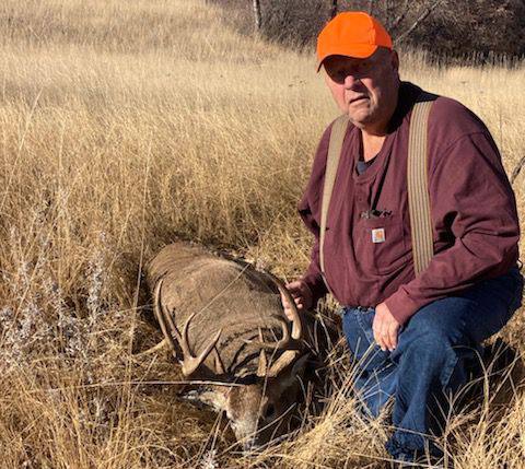 Early-season buck from the breaks